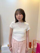 アールファイブ ショウナンダイ(R-5 shonandai)&nbsp;【hitomi/湘南台】オリーブベージュ/ぱつっとカット