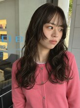 スノッブエモア(SNOB emoi)&nbsp;韓国風ゆるふわパーマ×ロングレイヤー　広島/パーマ