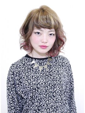 ニコヘアー(niko hair) ちょこっとピンク