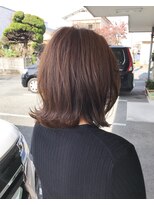 オルシアアートオブヘアー(allcia art of hair)&nbsp;外ハネミディアムボブ