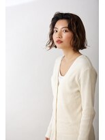 オーガニックエコ 川越(organic+eco)&nbsp;ハイライトパーマ【川越/イルミナカラー/髪質改善/ボブ/パーマ】