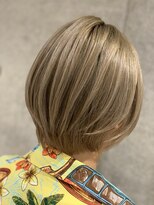 エイト 上野店(EIGHT ueno)&nbsp;【EIGHT上野】中田　ハンサムショート×ブロンドベージュ