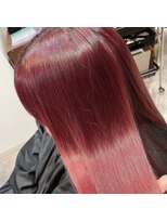 アグ ヘアー ループ 矢場町店(Agu hair loop)&nbsp;★艶々★pink red★