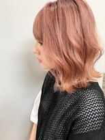 サンディーズ(Sandees)&nbsp;▼ピンクベージュAラインボブ