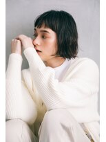 ニル 阪急塚口店(NILLU)&nbsp;NILLU_眉上バング重ためボブ