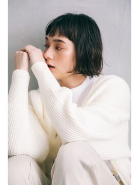 ニル 阪急塚口店(NILLU) NILLU_眉上バング重ためボブ