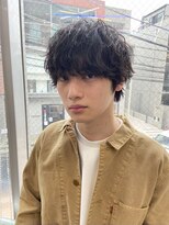 メンズヘアトーキョー(MEN'S HAIR TOKYO)&nbsp;スパイラルパーマ/ソフトマッシュ/無造作/黒髪