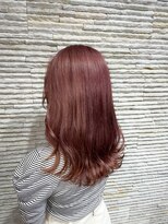 ビスイル 秋葉原店(Vis ill)&nbsp;10代20代/ピンクベージュ/レイヤーロング/透明感/波巻き