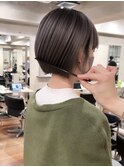 バレイヤージュハイライトグラデーションカラー白髪ぼかし