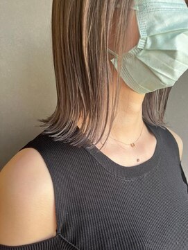 ダリー 新さっぽろ店(Dali) ミルクティーベージュ×ベルボブ