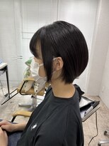 アジールヘア 所沢プロペ通り店(agir hair) 丸みショート