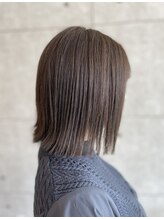 ハイヴ ヘアライン(Hi-ve hairline) 外ハネウエットボブ