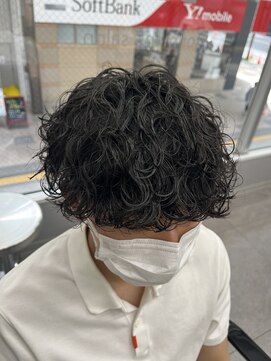 オムデュー(HOMME DEUX) 【YUKI】波巻きパーマ×ツイスパMIX