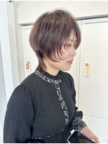 アデプト 綾瀬店(adept)&nbsp;ウルフカット/ピンクブラウン【綾瀬/北千住/亀有】