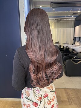 コワファースト 大分(COIFF1RST) ピンクパープルカラー