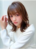 ♪大人可愛いくびれヘア外ハネボブ美髪20代30代40代高田馬場