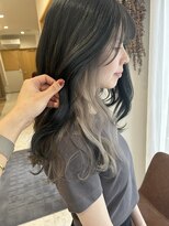 ベルバイヘアスイッチ(by hairswitch)&nbsp;アッシュグレー×インナーグレー