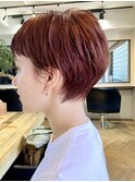 ショートパーマショートカット前髪あり前髪なし20代30代40代