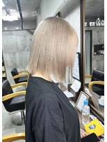 ダンク(DUNK)&nbsp;パツッとボブ×ミルクティー