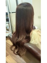 アーチフォーヘア 心斎橋店(a-rch for hair)&nbsp;プルエクステでミディアムからでもナチュラルロング