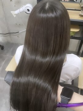 ノア 奈良駅前店(NoA) オリーブアッシュ×髪質改善uptogloss