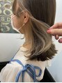 アグ ヘアー シータ 大宮店(Agu hair theta) 王道のベージュインナーカラーです！