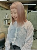 ピンクミルクティー/横須賀/横須賀中央/カット/ブリーチ/カラー