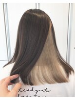 ヘアメイク アリエス 岩切店(HAIR MAKE aries) 【仙台 美容室 aries ヘアカラー】インナーカラー