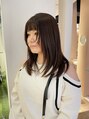 ビファインイーハアヴェダ(Befine e-ha AVEDA)&nbsp;レイヤーの入ったスタイルロングスタイルも得意です。