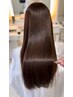 【平日17時以降】美髪カラー＋美髪トリートメント＋カット　18,700円　2時間