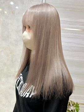 ラビス 池袋(Lovis) ワンレン/ネビージュ/小顔[エクステ/インナーカラー/韓国/池袋]