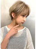 【marfe】ショート＿シャギーボブ＿耳かけボブ