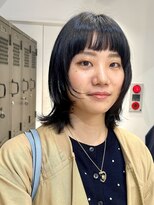 ナループロアツム(Nalu pu loa Tsum)&nbsp;ミディアムレイヤー/顔まわりレイヤー/レイヤーボブ