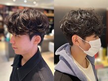 アルム オモテサンドウ(ALLM omotesando)の雰囲気（メンズカット&シャドウパーマ［韓国カット/韓国風パーマ/韓国］）