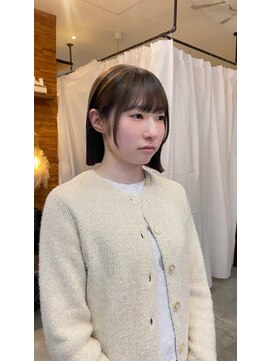 スイート ヘアデザイン(Suite HAIR DESIGN) 【顔周りカットSayaka】ボブ