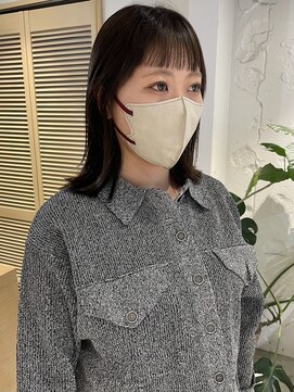 コフィー バイ メルト 吉祥寺(cofy by melt) 【松本咲花】ブリーチなしオリーブベージュ春カラー初カラー韓国