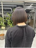 髪質改善ぱつっとボブ☆タッセルボブ