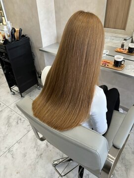 キング 枚方店(K!ng) 縮毛矯正髪質改善ハイライトレイヤーカット枚方美容室エクステ