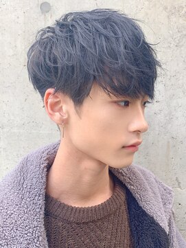 ロンドガルマン 名古屋(Lond GULLMAN) 【Lond GULLMAN江村】無造作に散るシャドーパーマ