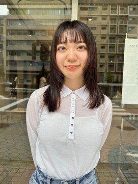 ハマモト 顔まわりレイヤーカット