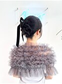 ヘアアレンジヘアセット韓国カチモリヘア