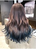 ロングおくれ毛韓国ヘア顔周りレイヤー美髪_ba552921