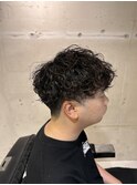 スペインカール/スパイキーショート/フェザーパーマT