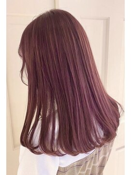 ペレ 栄 アネックス(PELE栄ANNEX) 着物ヘア/ダークアッシュ/ミディアムレイヤーカット/栄