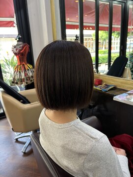 シャンプーボーイアネックス(SHAMPOO BOY Annex) 大人可愛いボブ20代30代40代セミロング◎長崎/佐世保