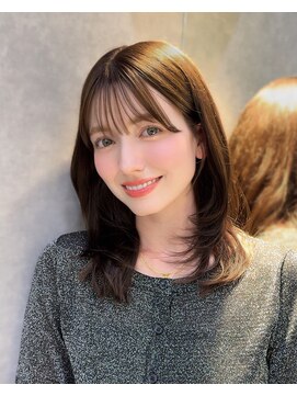 ロンドアヴァントゥス 池袋(Lond aventus) 韓国レイヤー/韓国風/ボブ/髪質改善/黒髪/ブリーチなし〔池袋〕