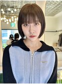 あごラインボブ