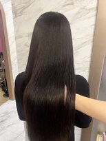 ロンド フィーユ(Lond fille)&nbsp;オリーブグレー髪質改善/黒髪/小顔/くすみベージュ/銀座 ■