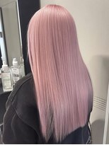 ネハス 名古屋栄店(nehus.) ピンクカラー/ブリーチカラー/ウルフカット/レイヤーカット