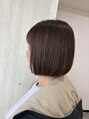 ココアボーテ(COCOA Beaute)&nbsp;大人女性も切りっぱなしボブ◎40代女性も大人めに仕上げます。